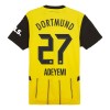 Officiële Voetbalshirt + Korte Broek Borussia Dortmund Adeyemi 27 Thuis 2024-25 - Kids